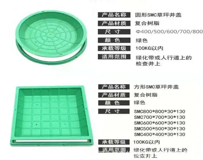 内乡树脂复合种植井盖展示